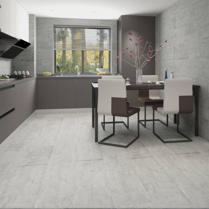Вінілове покриття Materia SPС Stone Grafito 46x92 см