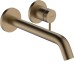 Змішувач прихованого монтажу для раковини Hansgrohe Tecturis S 73351140 brushed bronze 22,5 см (зовнішня частина)