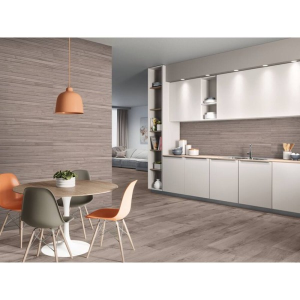 Керамограніт Ceramica Deseo Mulberry Wood Tortora 30x120 см