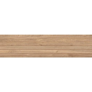 Керамограніт Ceramica Deseo Mulberry Wood Honey 30x120 см