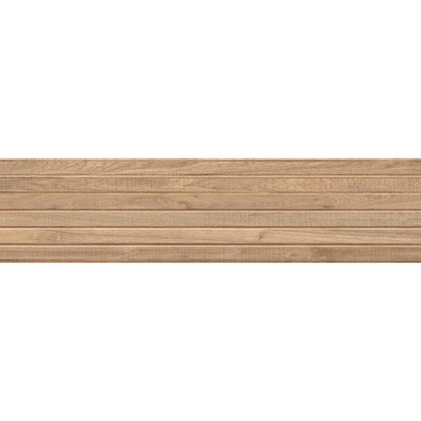 Керамограніт Ceramica Deseo Mulberry Wood Honey 30x120 см