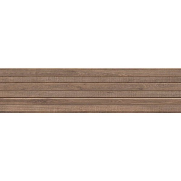 Керамограніт Ceramica Deseo Mulberry Wood Brown 30x120 см