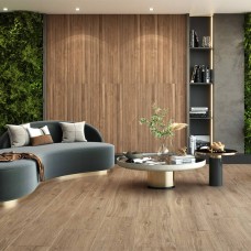 Керамограніт Ceramica Deseo Mulberry Wood Brown 30x120 см