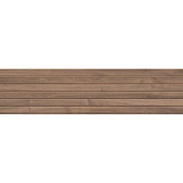 Керамограніт Ceramica Deseo Mulberry Wood Brown 30x120 см