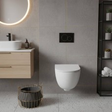 Унітаз підвісний Geberit Modo 502.788.00.1 Rimfree безобідковий