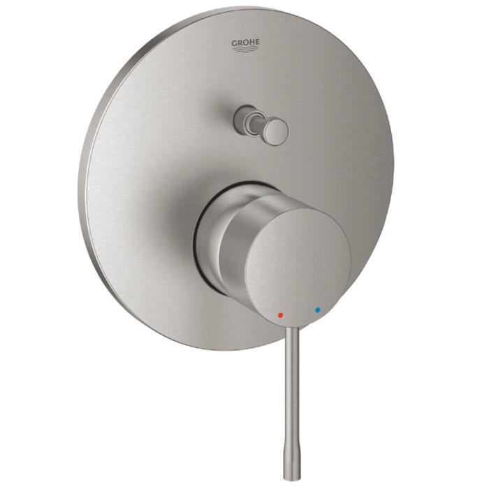 Змішувач прихованого монтажу для душу/ванни Grohe Essence 24167DC1 суперсталь