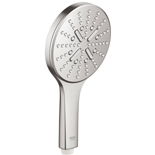 Ручний душ Grohe Rainshower SmartActive 26574DC0 3 режими струменю, суперсталь