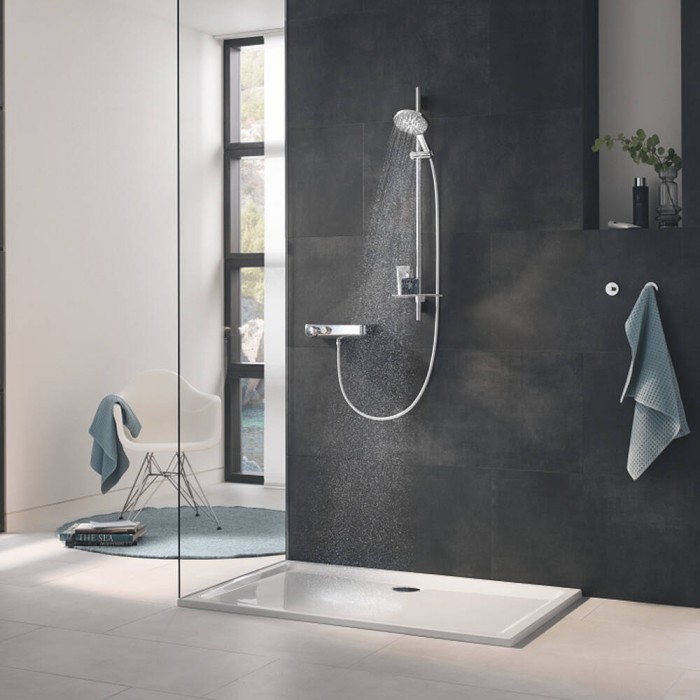Ручний душ Grohe Rainshower SmartActive 26574DC0 3 режими струменю, суперсталь