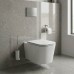 Унітаз підвісний Devit Fly 3050120 безобідковий з кришкою soft-close, білий глянець