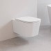 Унітаз підвісний Devit Fly 3050120 безобідковий з кришкою soft-close, білий глянець