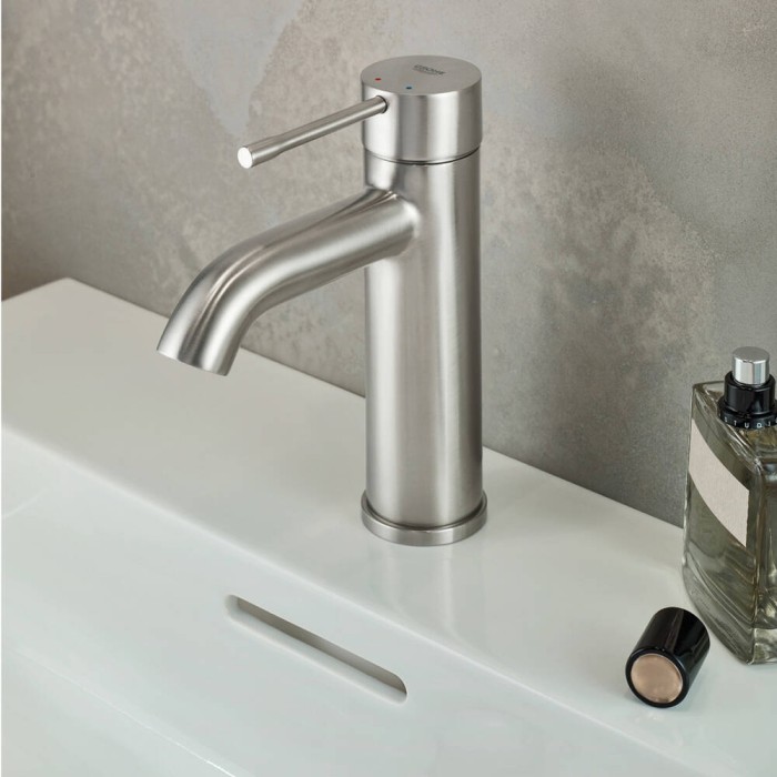 Змішувач для раковини Grohe Essence 24171DC1 суперсталь Змішувач для раковини Grohe Essence 24171DC1 суперсталь