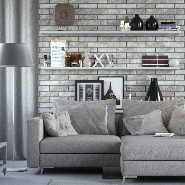 Керамограніт Golden Tile London Димчастий 30В010 6х25 см