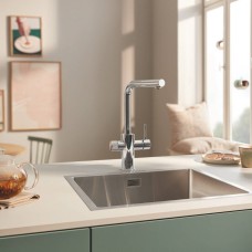 Змішувач для кухні Grohe Blue Pure Minta 30590000 для подачі технічної і фільтрованої води, хром