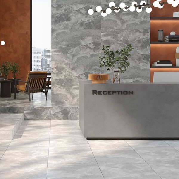 Керамограніт Cersanit Locarno Graphite Matt Rect 59,8x59,8 см