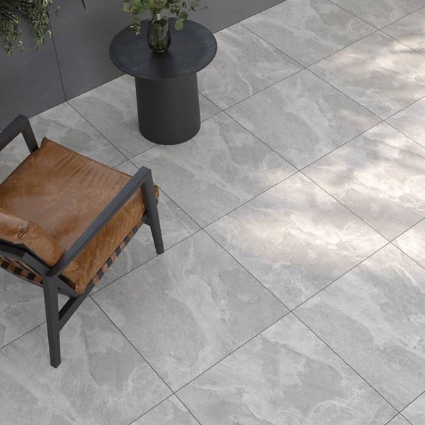 Керамограніт Cersanit Locarno Light Grey Matt Rect 59,8x59,8 см