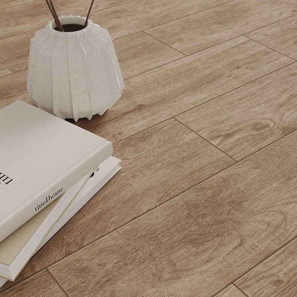 Керамограніт Cersanit Brantwood Brown 18,5x59,8 см