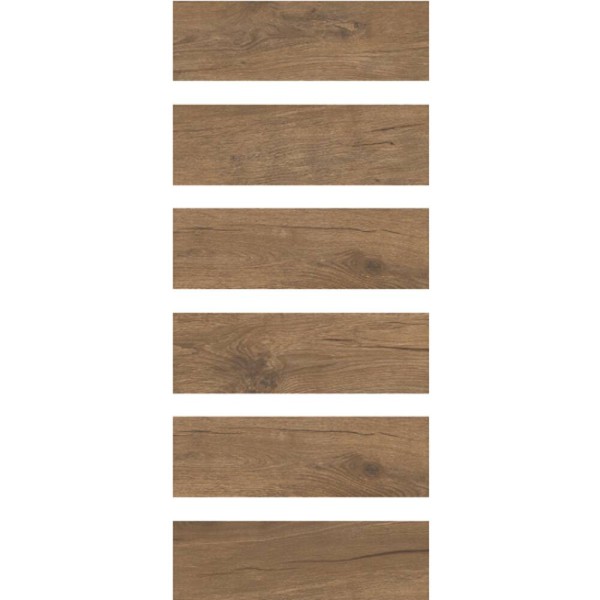 Керамограніт Cersanit Honeywood Brown 18,5x59,8 см