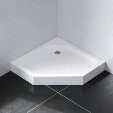 Душовий піддон AM.PM Gem W90UT-405-090BT 90x90 см п'ятикутний