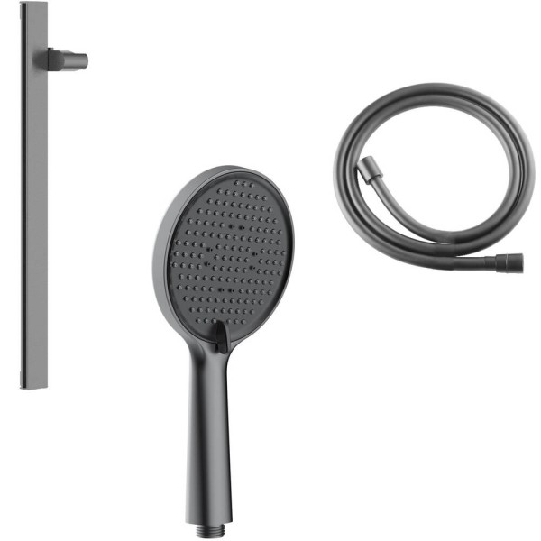 Душовий набір Devit Do It 5050031B колір brushed gun metal