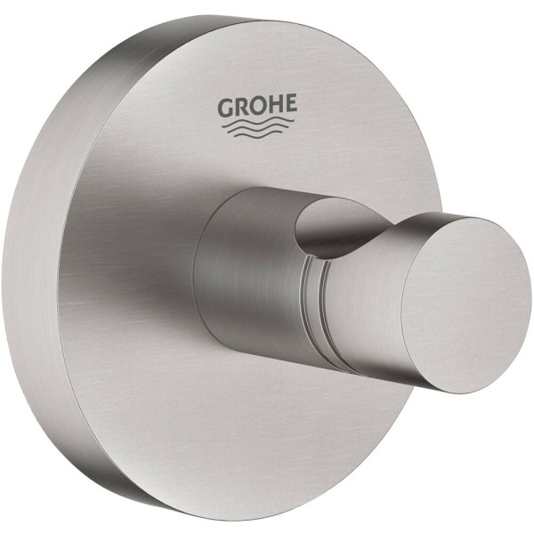 Гачок Grohe Essentials 40364DC1 одинарний суперсталь