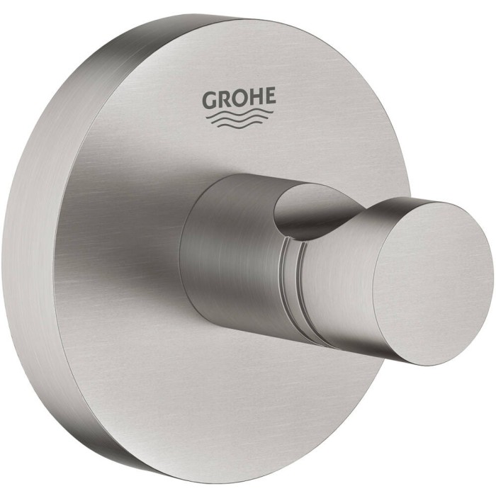 Гачок Grohe Essentials 40364DC1 одинарний суперсталь