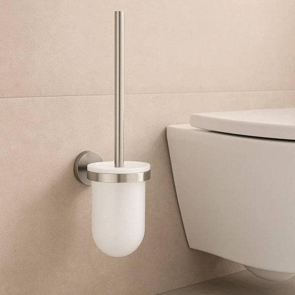 Щітка для унітазу Grohe Essentials 40374DC1 з тримачем, суперсталь