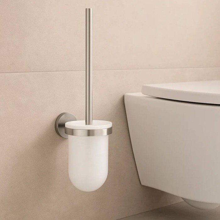Щітка для унітазу Grohe Essentials 40374DC1 з тримачем, суперсталь