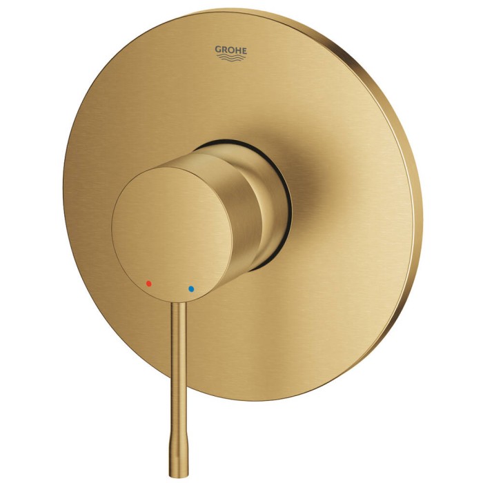 Змішувач прихованого монтажу для душу Grohe Essence 24168GN1 брашоване золото Змішувач прихованого монтажу для душу Grohe Essence 24168GN1 брашоване золото