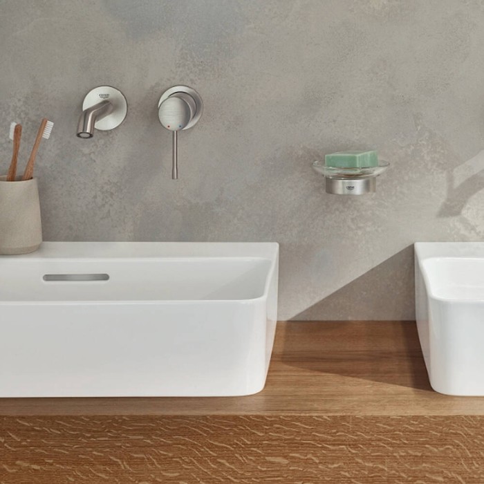 Змішувач прихованого монтажу для раковини Grohe Essence 29193DC1 L-розмір, суперсталь