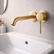 Змішувач прихованого монтажу для раковини Grohe Essence 29193GN1 L-розмір, брашоване золото