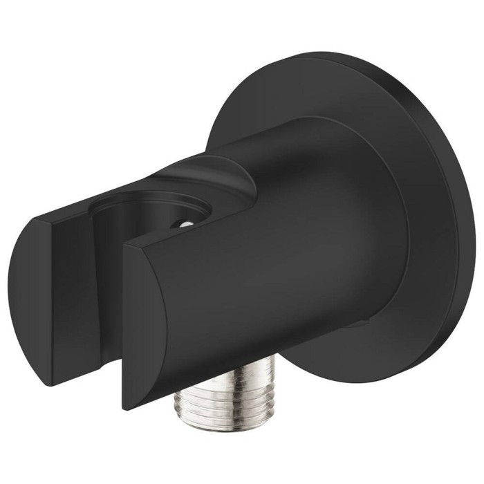 Шлангове підключення Grohe Tempesta 286282431 з тримачем для душу, чорний матовий