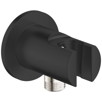 Шлангове підключення Grohe Tempesta 286282431 з тримачем для душу, чорний матовий