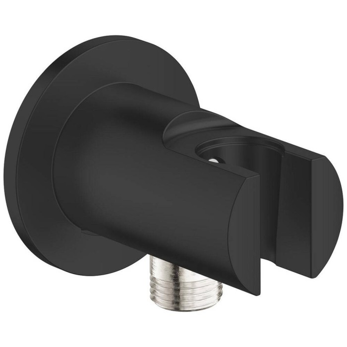 Шлангове підключення Grohe Tempesta 286282431 з тримачем для душу, чорний матовий