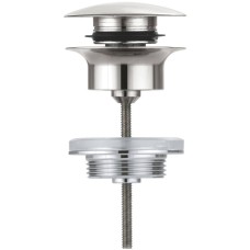 Донний клапан для раковини Grohe 65807DC0 клік-клак, суперсталь