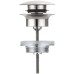 Донний клапан для раковини Grohe 65807DC0 клік-клак, суперсталь