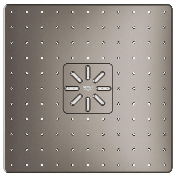 Верхній душ Grohe Rainshower SmartActive Cube 26479AL0 з кронштейном 430 мм, графіт