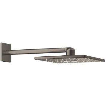 Верхній душ Grohe Rainshower SmartActive Cube 26479AL0 з кронштейном 430 мм, графіт