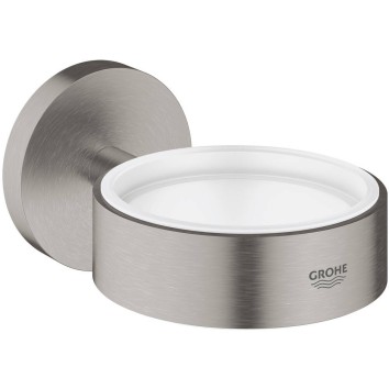 Тримач для склянки чи мильниці Grohe Essentials 40369DC1 суперсталь