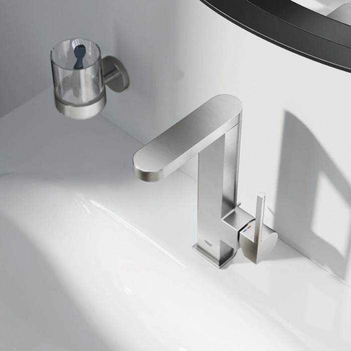 Змішувач для раковини Grohe Plus 23851DC3 суперсталь