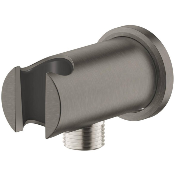 Шлангове підключення Grohe Rainshower 26658AL0 з тримачем для душу, графіт Шлангове підключення Grohe Rainshower 26658AL0 з тримачем для душу, графіт