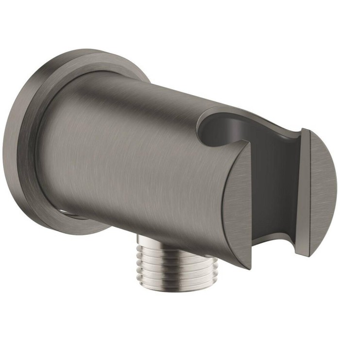 Шлангове підключення Grohe Rainshower 26658AL0 з тримачем для душу, графіт