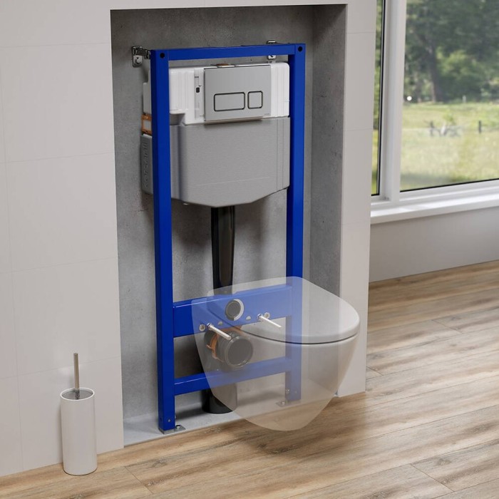 Інсталяція для унітаза Cersanit Aqua 50 Quick Fix механічна