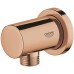Шлангове підключення Grohe Rainshower 27057DA0 теплий захід сонця (рожеве золото) Шлангове підключення Grohe Rainshower 27057DA0 теплий захід сонця (рожеве золото)