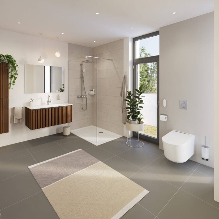 Унітаз-біде підвісний Grohe Sensia Pro 36508SH0 для змивних бачків прихованого монтажу