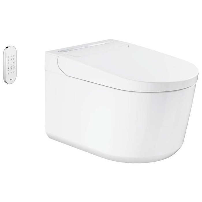 Унітаз-біде підвісний Grohe Sensia Pro 36508SH0 для змивних бачків прихованого монтажу