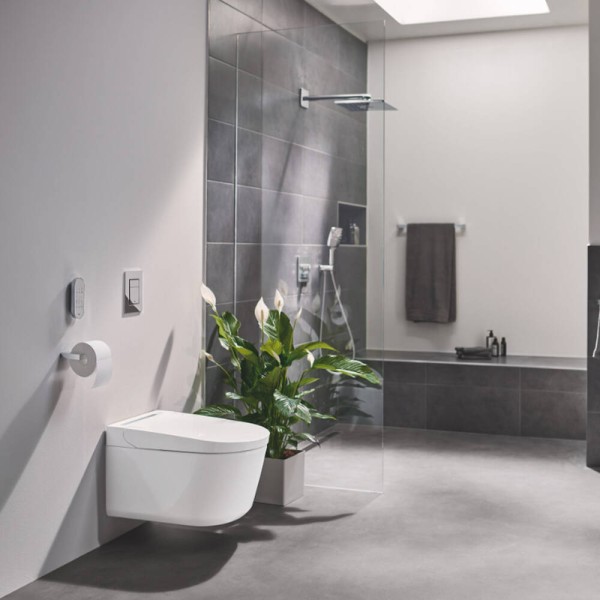 Унітаз-біде підвісний Grohe Sensia Pro 36508SH0 для змивних бачків прихованого монтажу