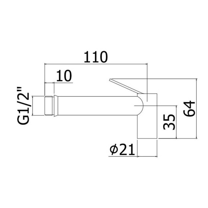 Гігієнічний душ Paffoni Tweet Round Mix Tondo ZDUP110RMSP зі змішувачем, колір - brushed copper