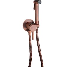 Гігієнічний душ Paffoni Tweet Round Mix Tondo ZDUP110RMSP зі змішувачем, колір - brushed copper