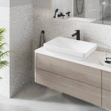 Змішувач для раковини Grohe Cubeo 1017292430 XL-розмір, чорний матовий