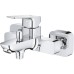 Змішувач для ванни Grohe Cubeo 1018140000 з душовим набором, хром Змішувач для ванни Grohe Cubeo 1018140000 з душовим набором, хром